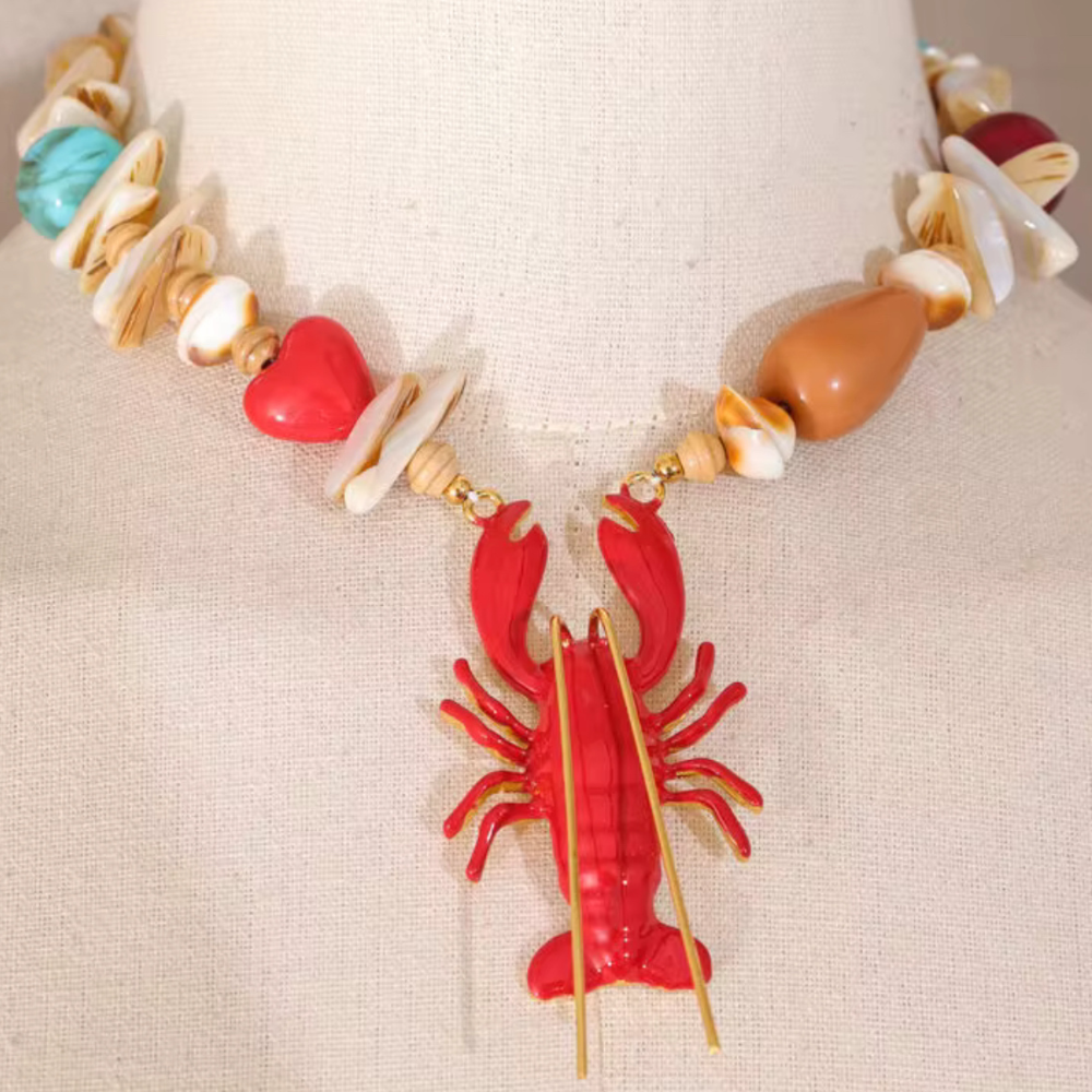 Lobster Riviera Necklace