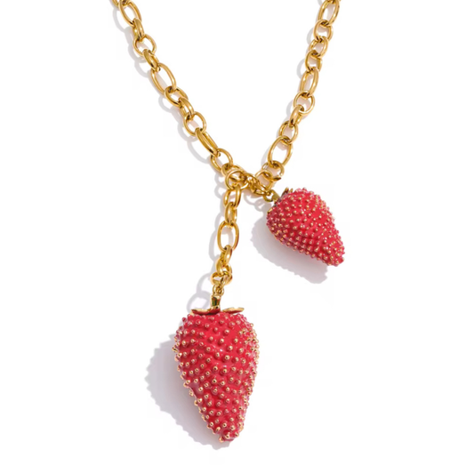 Golden Berry Necklace
