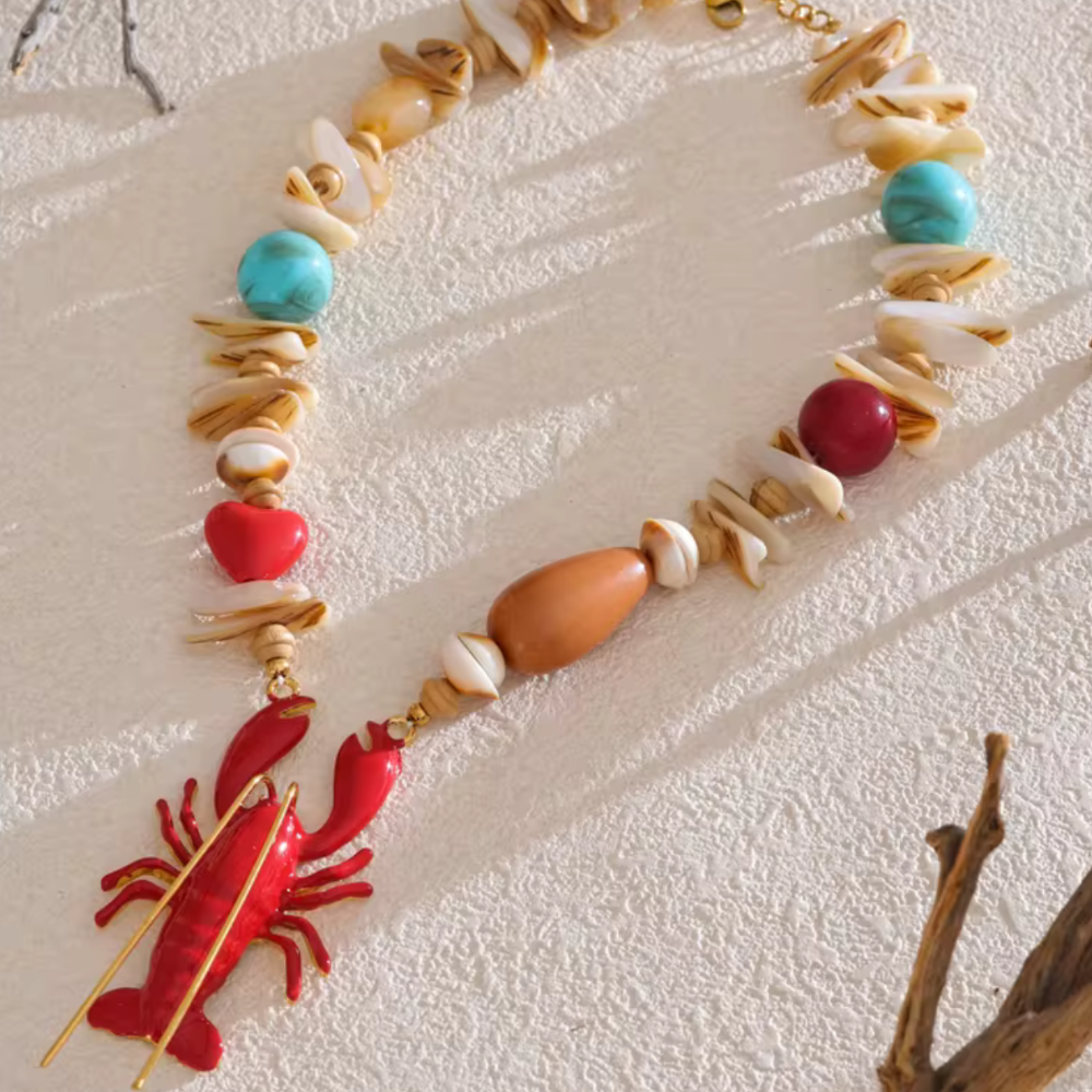 Lobster Riviera Necklace